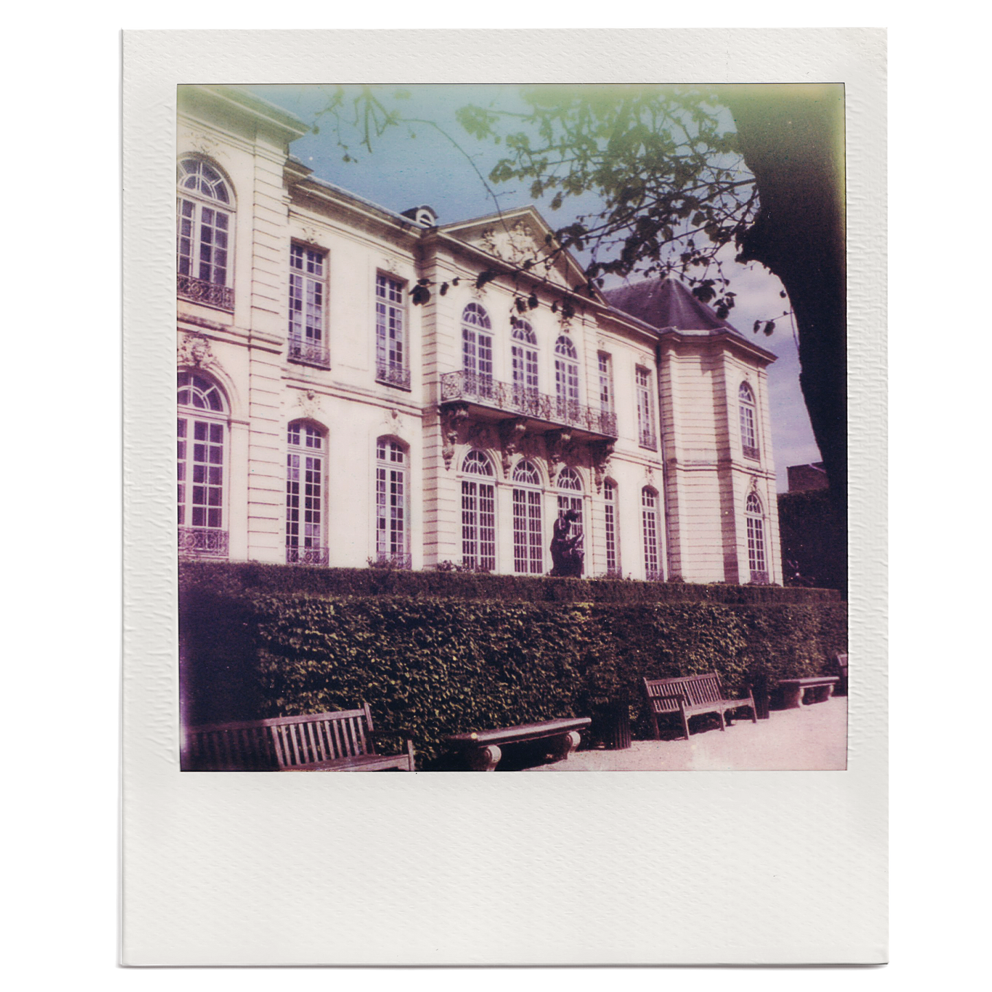Custom Square Photo Print - Polaroid Colour Film
